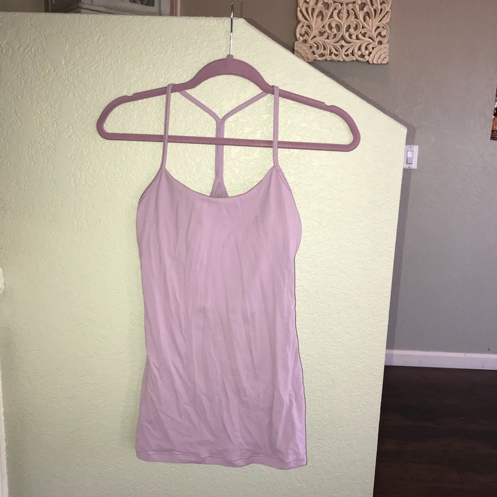 Lavender work out top